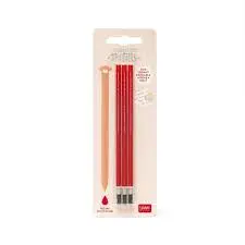 Recarga Vermelha para Caneta de Gel Apagável (3 unids)  - Legami