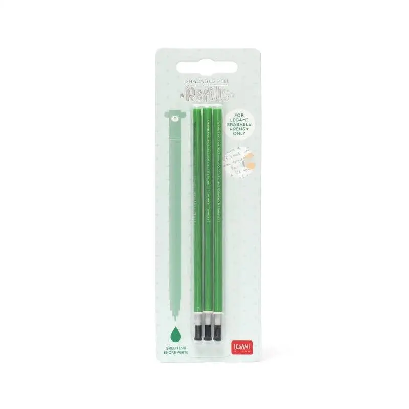 Recarga Verde para Caneta de Gel Apagável (3 unids) - Legami
