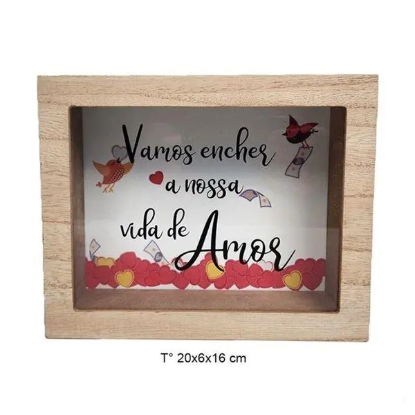 Mealheiro "Vamos Encher a Nossa Vida de Amor"