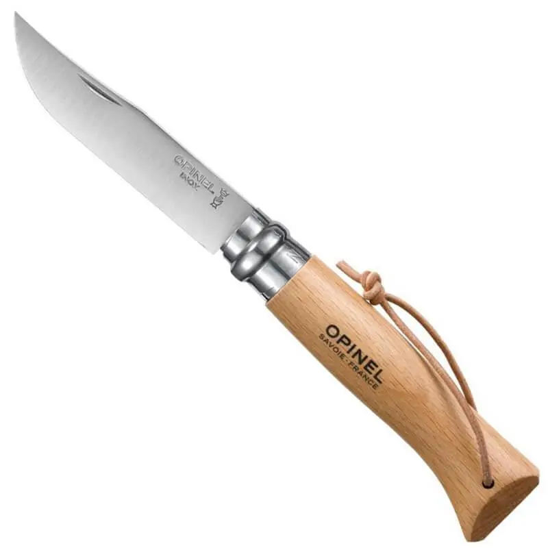 Navalha Opinel Inox nº8 c/ Cordão
