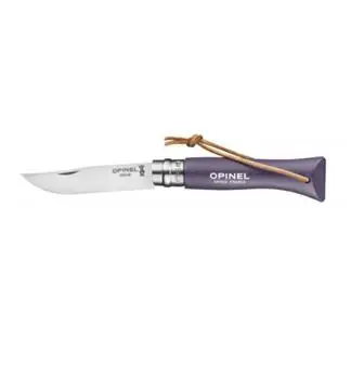 Navalha Opinel Colorama nº6 Violeta c/ Cordão