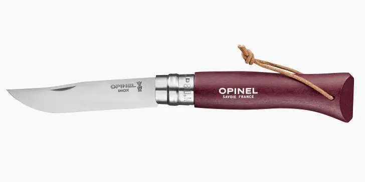 Navalha Opinel Colorama nº8 Bordeaux
