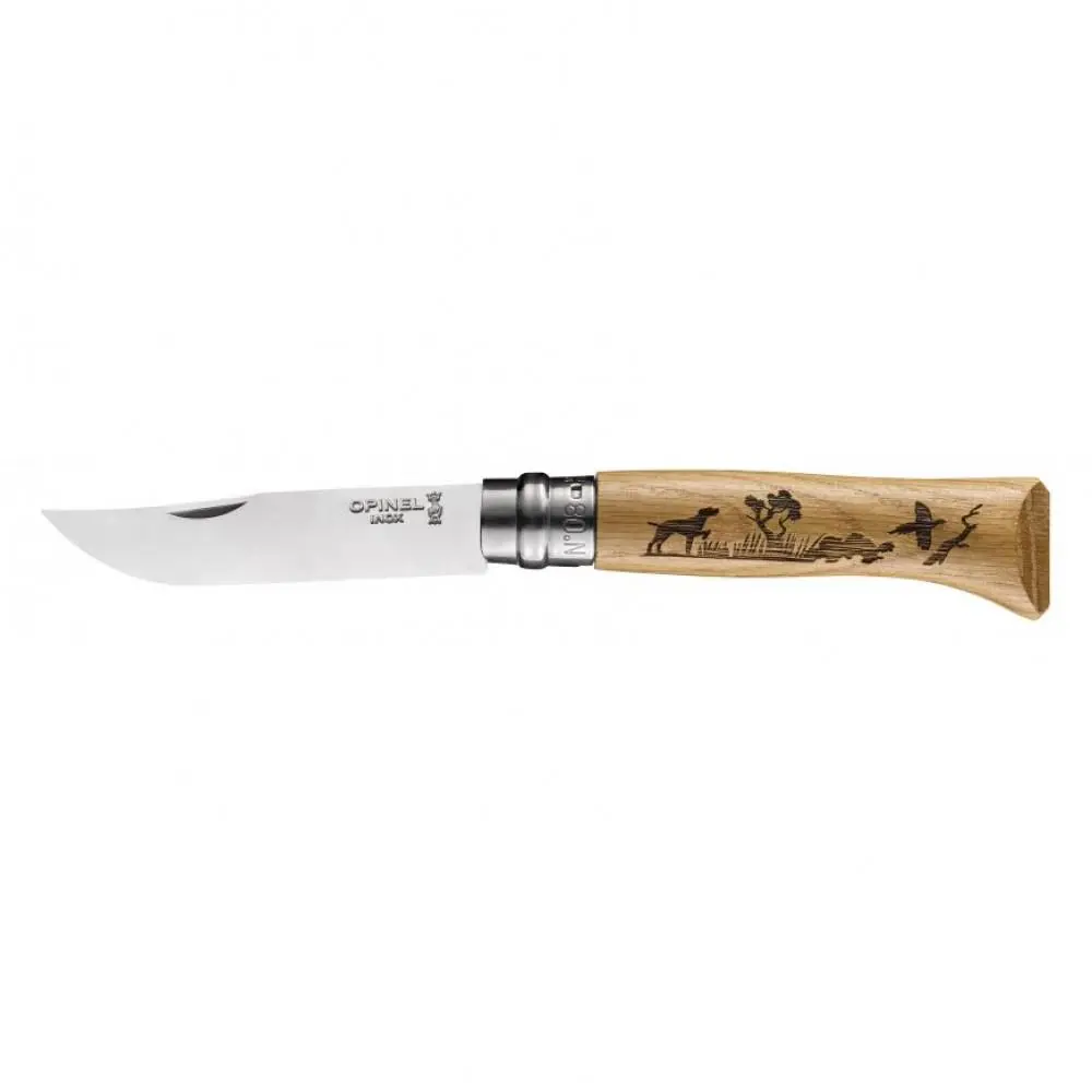 Navalha Inox nº8 c/ Cão - Opinel