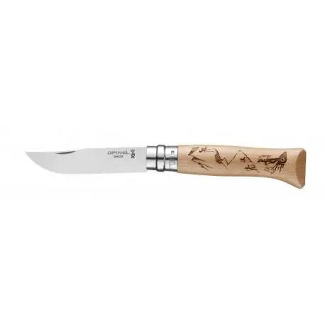 Faca de Bolso Inox nº8 Caminhada - Opinel