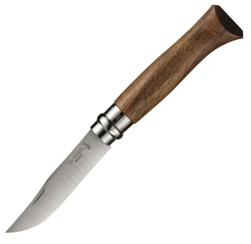 Navalha Opinel Inox nº8 Nogueira