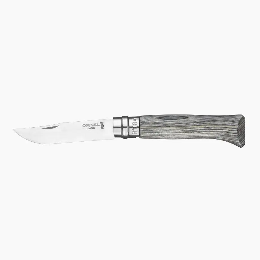 Faca Bolso Lamineted Nº8 Birch Grey - Opinel