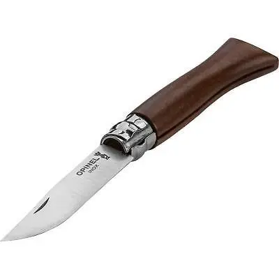 Navalha Bolso OPINEL Inox nº 6 Nogueira