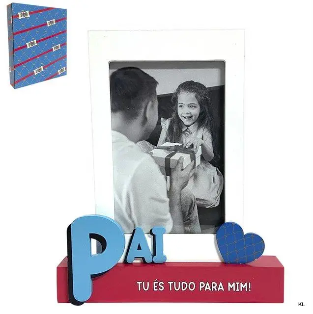 Moldura 3D "Pai Tu és Tudo Para Mim!"- Pai