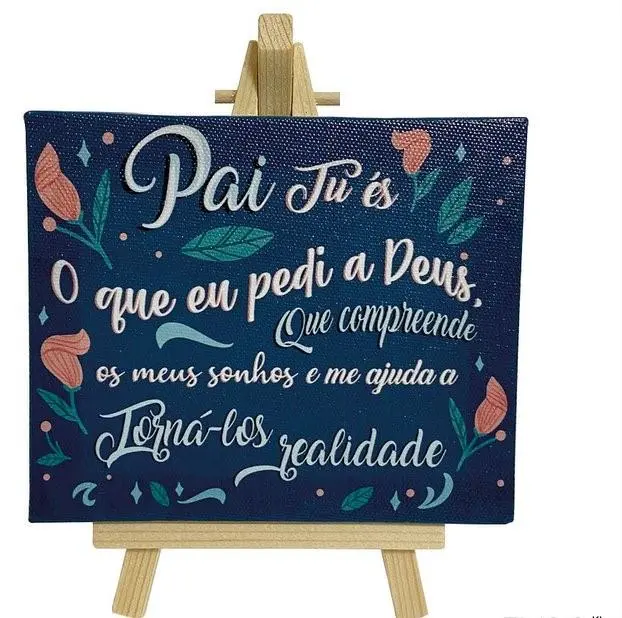 Cavalete Azul - Pai