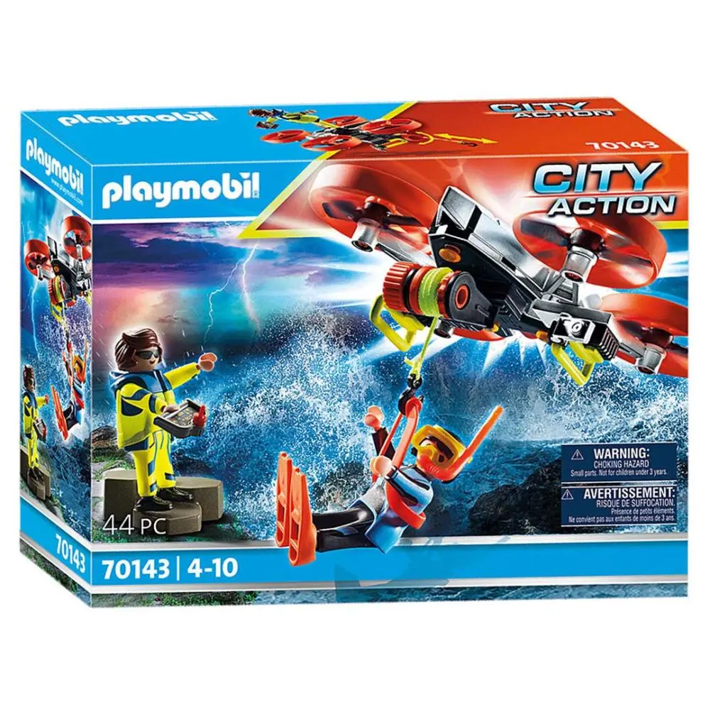 Mergulhador com Drone - City Action - Playmobil