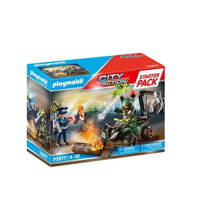 Starter Pack Polícia: Treino (58 pcs) - City Action - Playmobil
