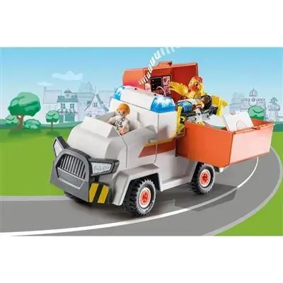 Veículo de Emergência Ambulância (31 pcs) - Duck on Call - Playmobil