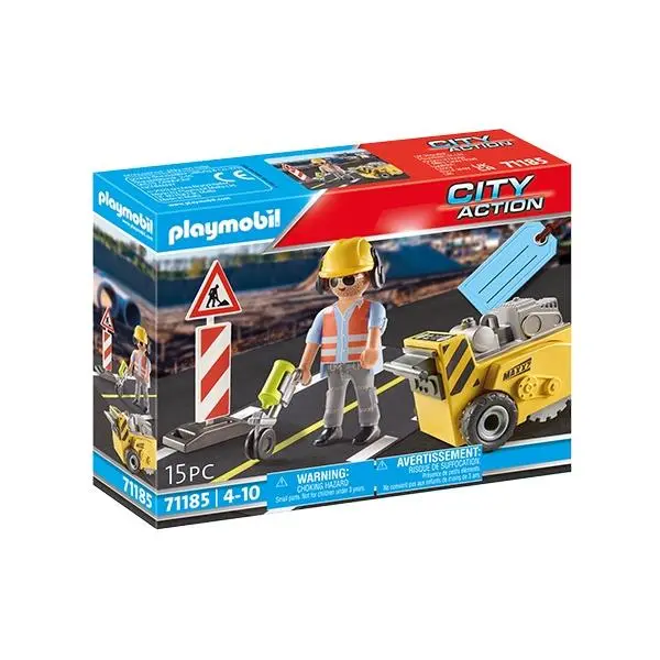 Set de Oferta Trabalhador da Construção - City Action - Playmobil