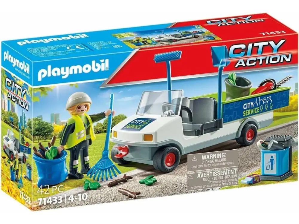 Figuras Limpeza de Rua (32 pcs) - City Action - Playmobil