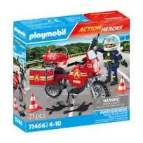 Mota dos Bombeiros (21 pcs) - Action Heroes - Playmobil