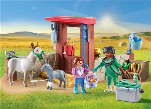 Veterinária da Quinta (55 pcs) - Country - Playmobil