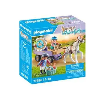 Carruagem com Pónei (33 pcs) - Horses of Waterfall - Playmobil