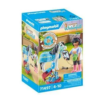 Terapeuta com Cavalos (27 pcs) - Horses of Waterfall - Playmobil