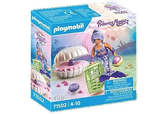 Sereia com Concha e Pérola - Princess Magic - Playmobil