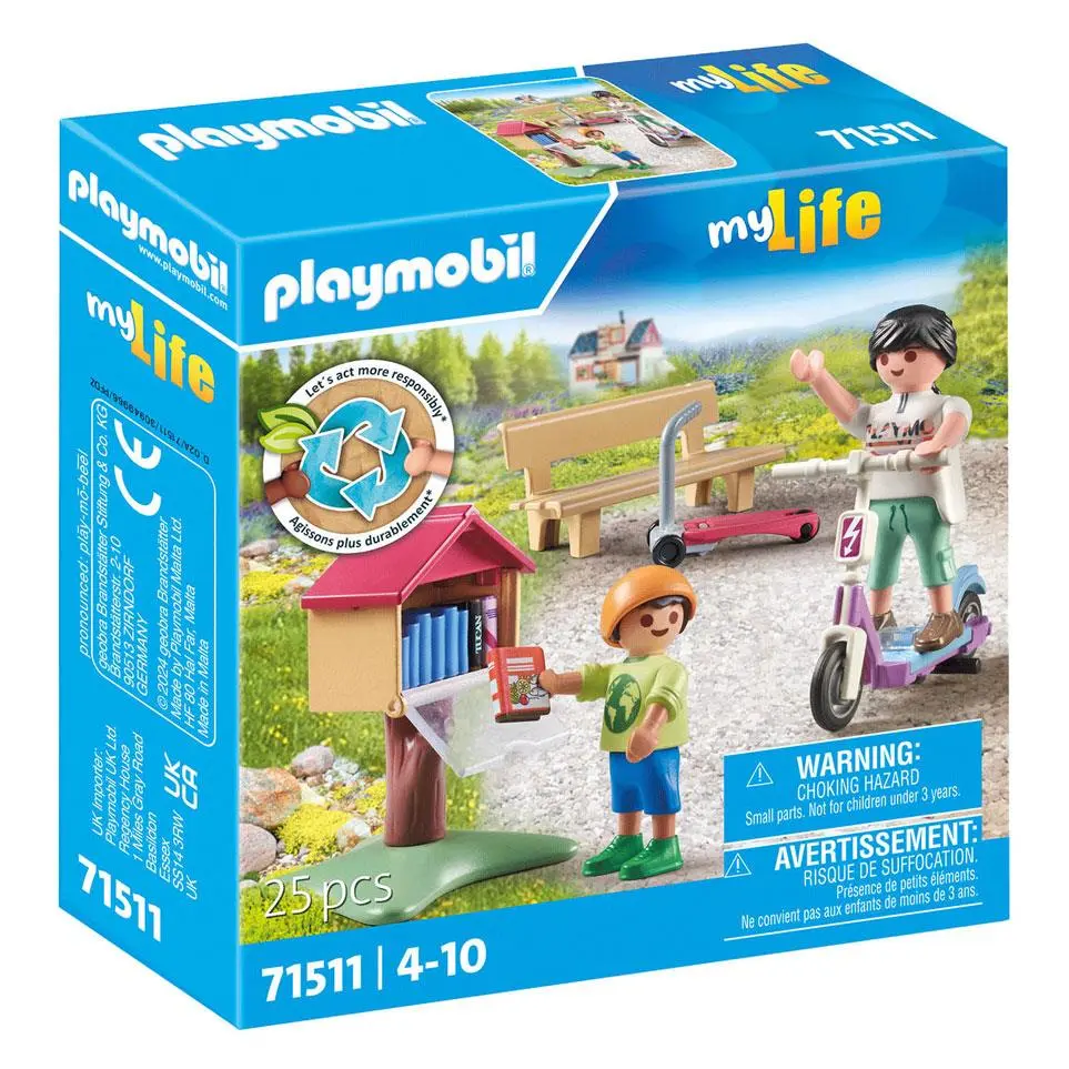 Troca de Livros (25 pcs) - My Life - Playmobil