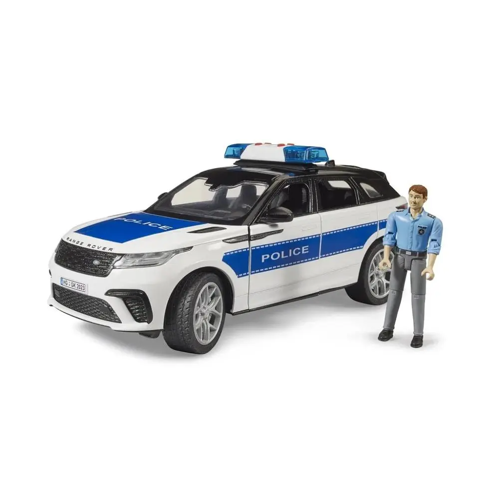 Jipe Range Rover Velar da Polícia com Agente - Bruder