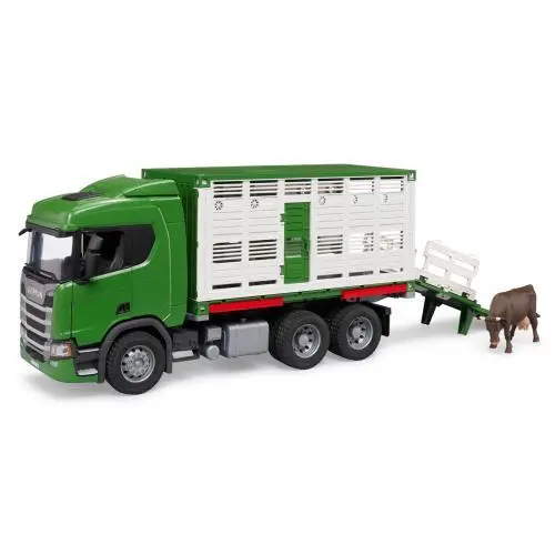Camião Scania Super 560R Transporte de Gado - Bruder