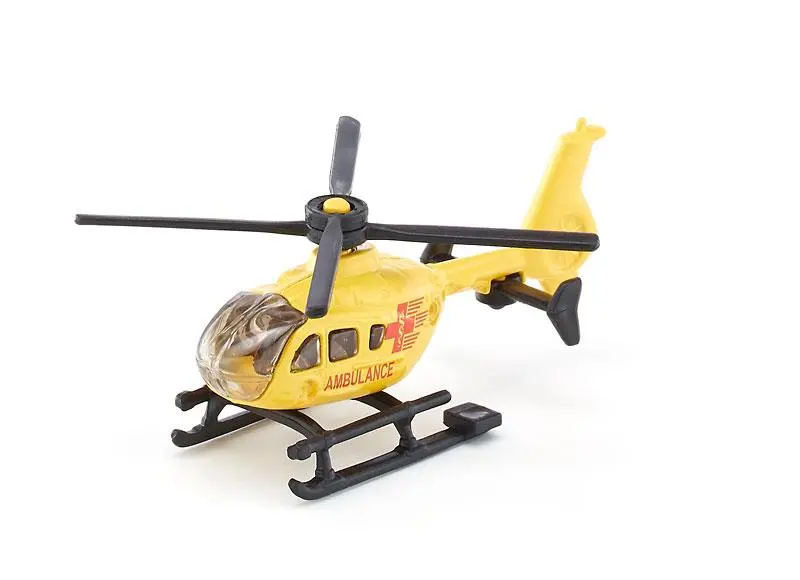 Helicóptero Ambulância Siku Amarelo