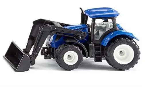 Trator New Holland com Carregador Frontal - Siku