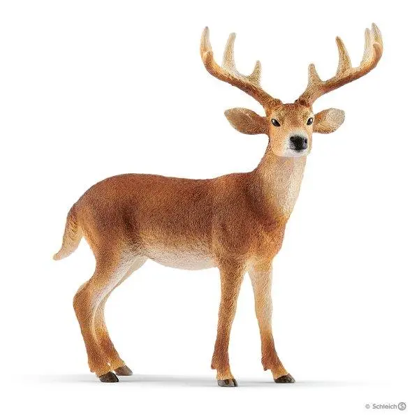 Veado Schleich Macho de Cauda Branca