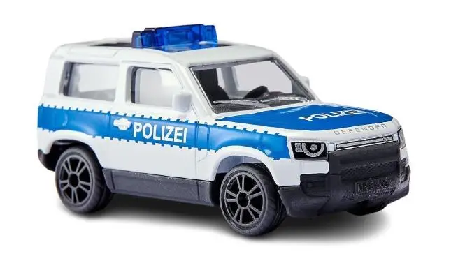 Land Rover Defender Polícia Alemã - Siku
