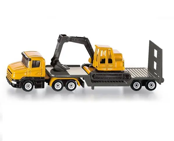 Camião Transportes Siku Scania com Escavadora