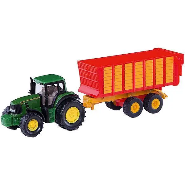 Trator Claas Siku com Reboque de Silagem