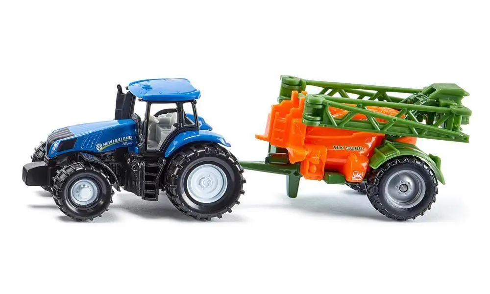 Trator New Holland Siku com Pulverizador