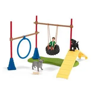 Diversão Canina Schleich e Baloiço