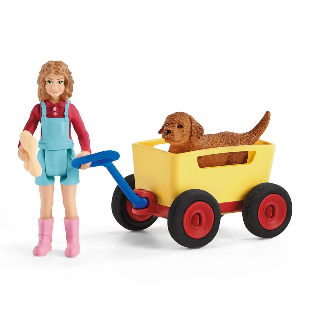 Passeio de Carrinho de Mão Schleich