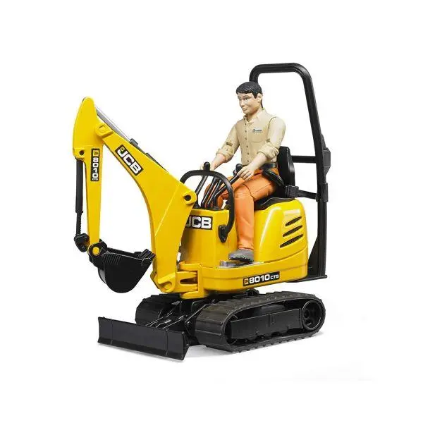 JCB Micro escavadora com construtor - Bruder