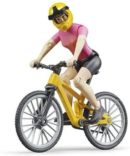 Bicicleta de Montanha c/ Ciclista - Bruder