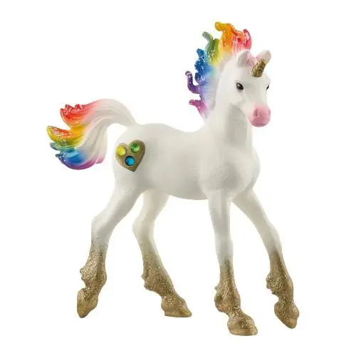 Unicórnio Foal Rainbow Love Potro- Bayala - Schleich