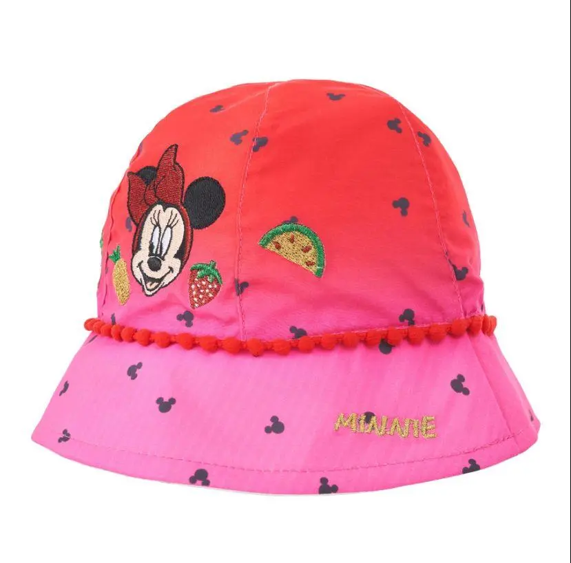 Panamá Rosa e Vermelho com Frutas (50) - Minnie