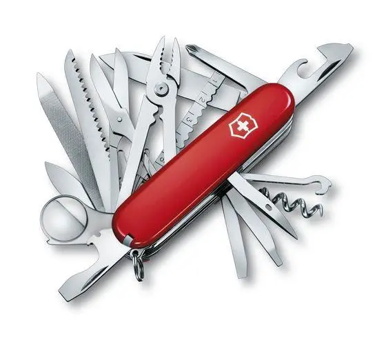 Canivete Victorinox Swiss-Champ 91mm Vermelho