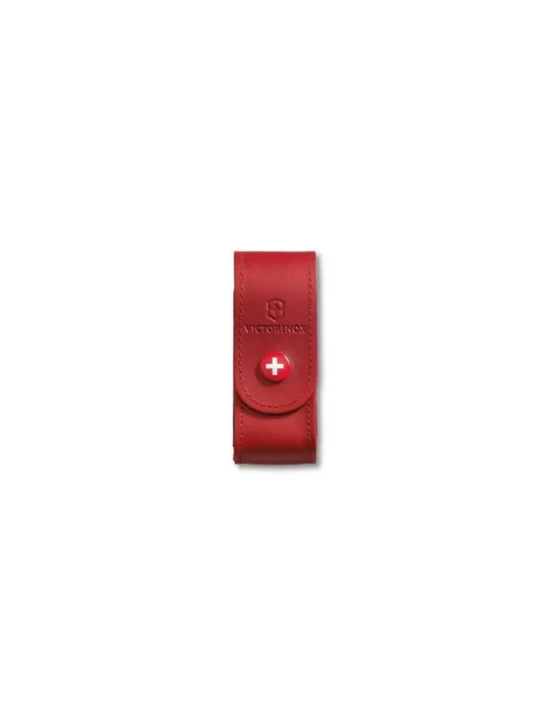 Bolsa de Pele Pequena para Navalha à Cintura Vermelha - Victorinox