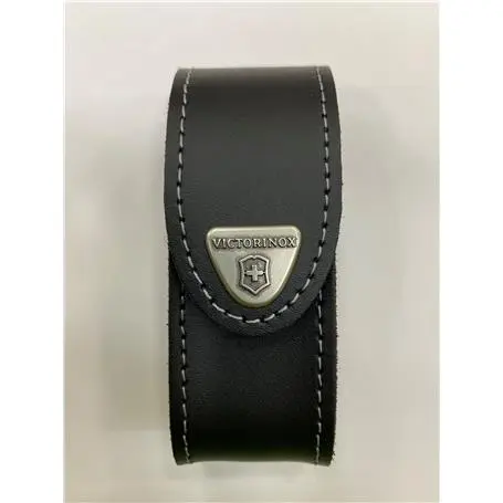 Bolsa de Pele Pequena para Navalha à Cintura Preta - Victorinox