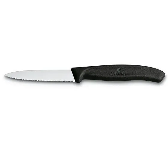 Facas para Verduras Swiss Classic 8cm Preta - Victorinox