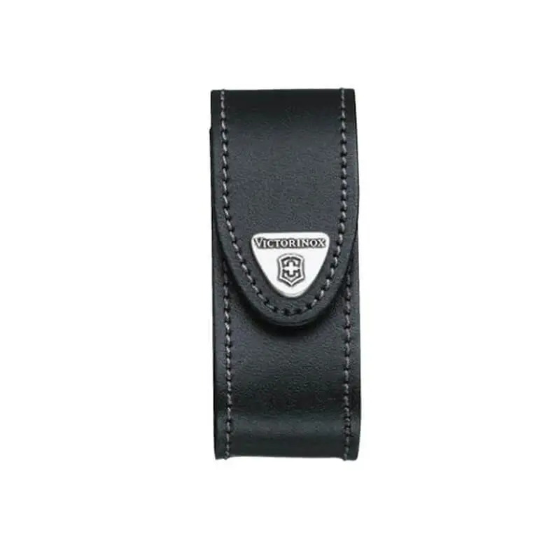 Funda Cinto em Pele Preta C/ Velcro - Victorinox