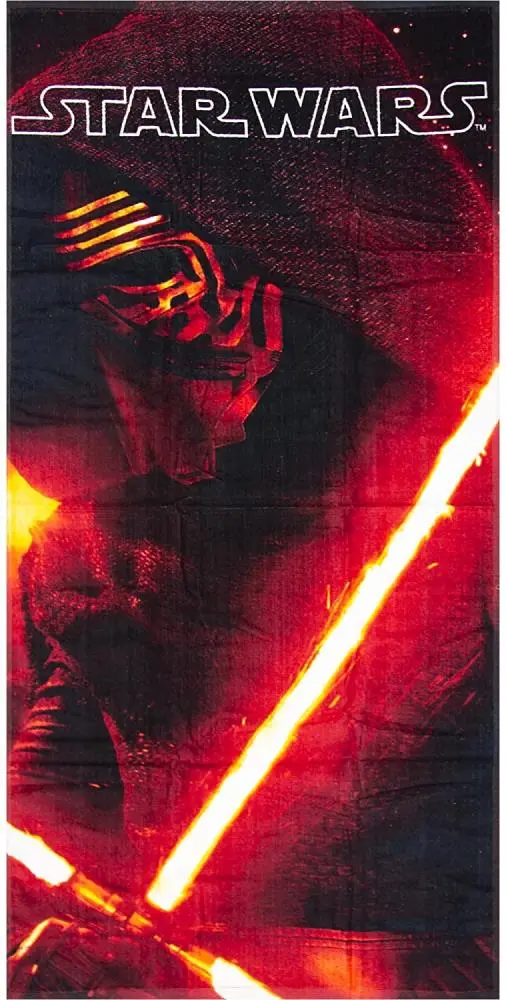 Toalha de Praia Star Wars Kylo Ren com Sabre