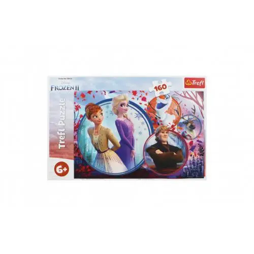 Puzzle  Frozen 160 Peças Aventura de Irmãs