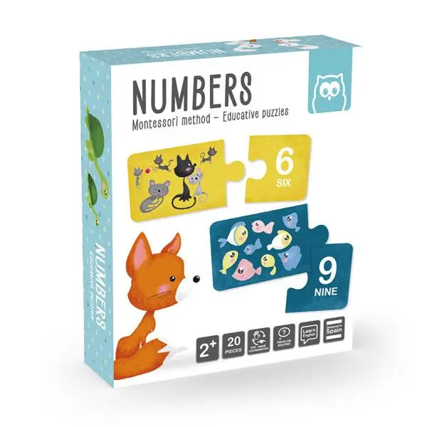 Puzzle Educativo Numeros - 20pcs - EKids
