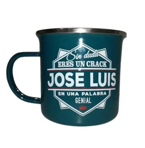 Caneca José Luis H&H de Esmalte