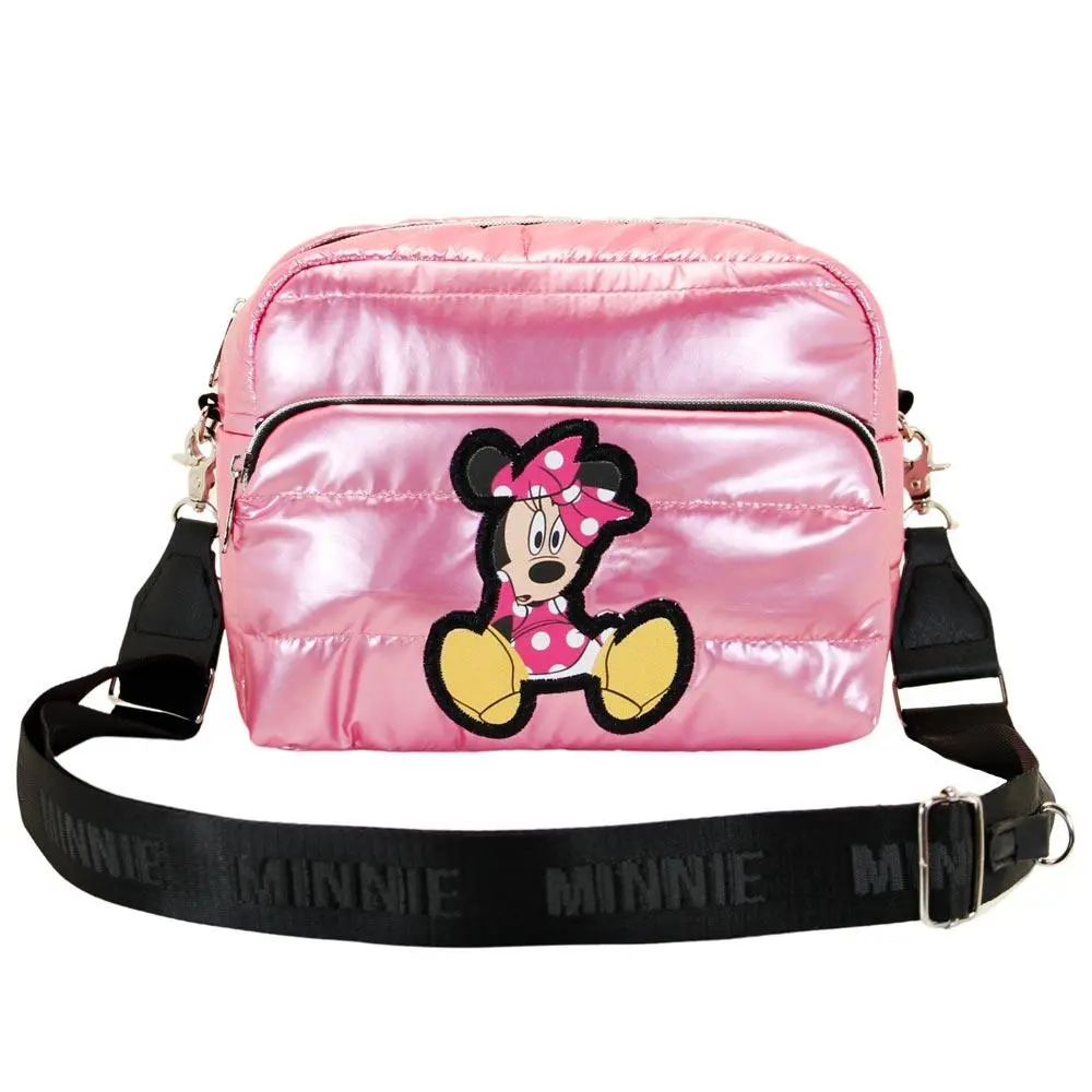 Bolsa Rosa c/ 2 fechos "Ibiscuit Padding" - Minnie