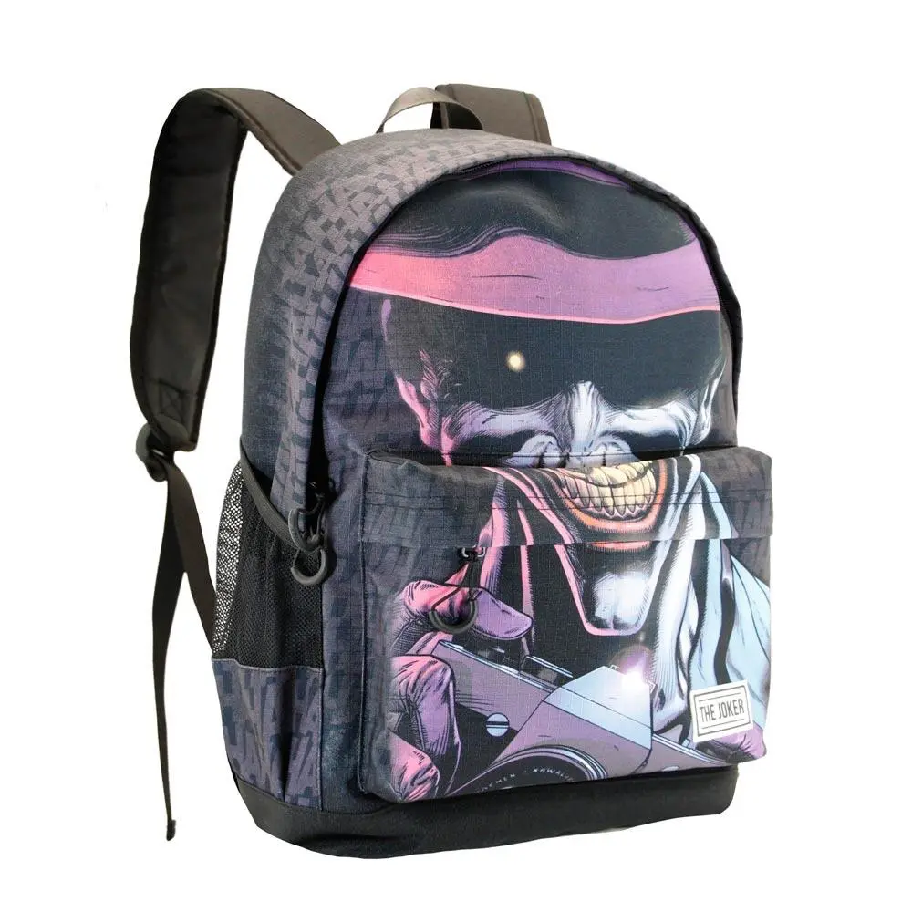 Mochila Escolar Joker Eco 2.0 - Crazy - Batman